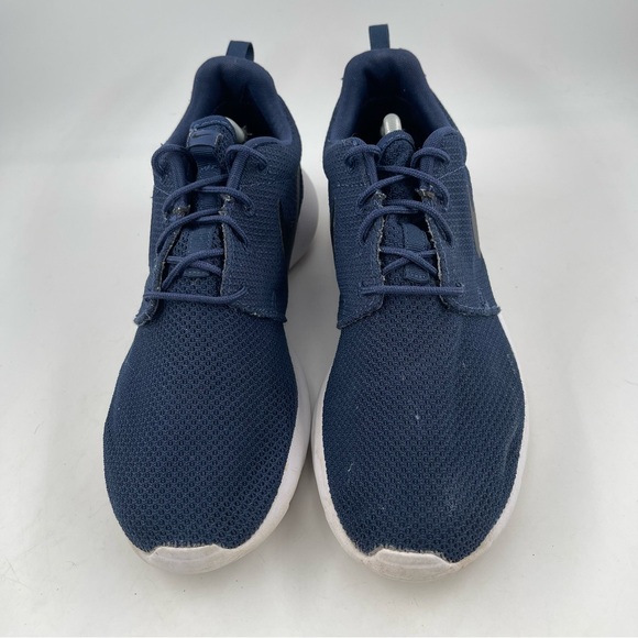 Nike Men’s Roshe Run Midnight Navy 511881-405 Knit Running Shoes - Size 11.5 - Picture 3 of 11